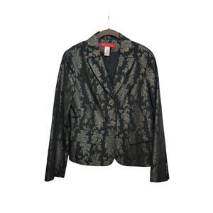 Anne Klein Silk Brocade Jacket